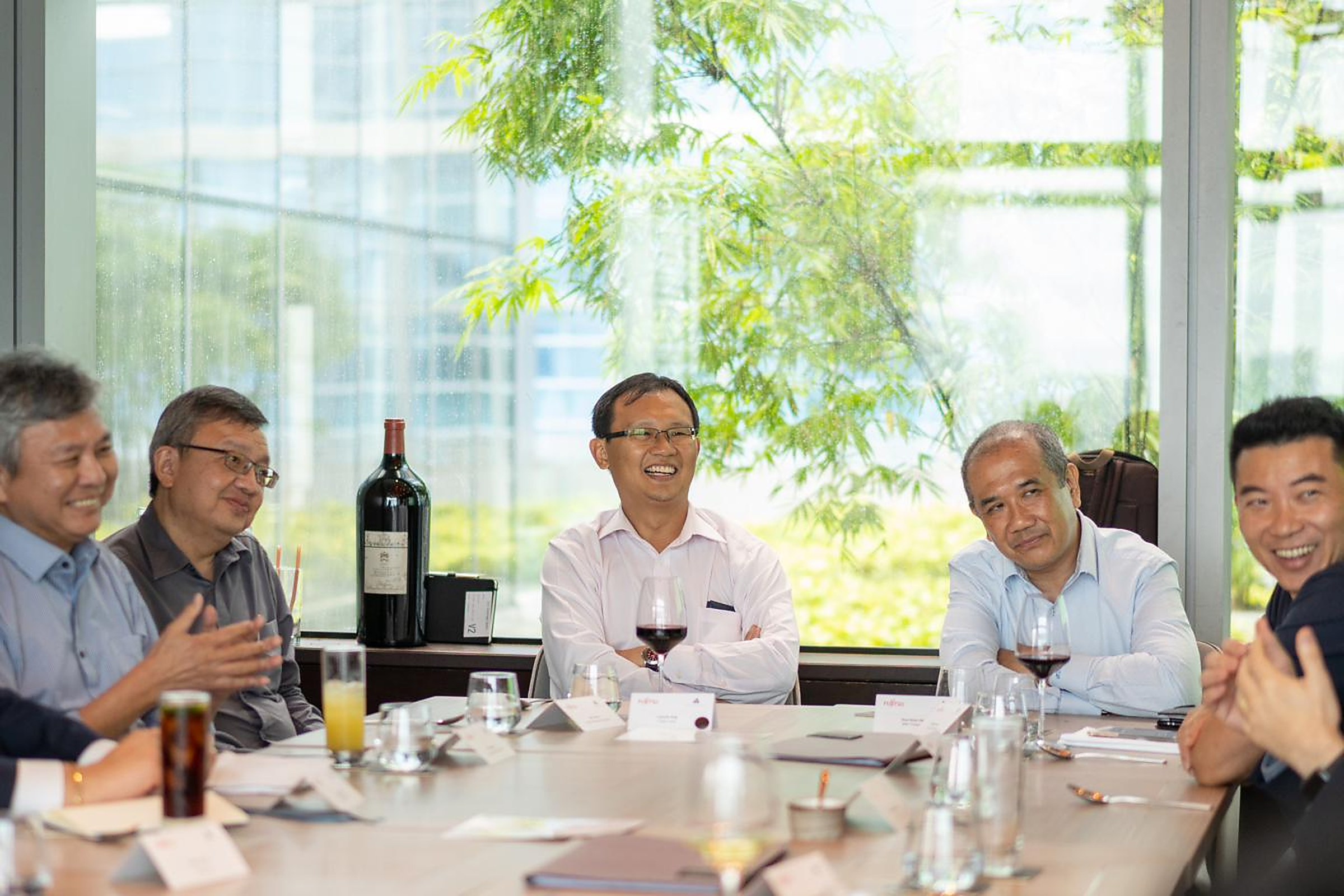 Senior leaders at a previous Innovatus Media roundtable in Singapore
